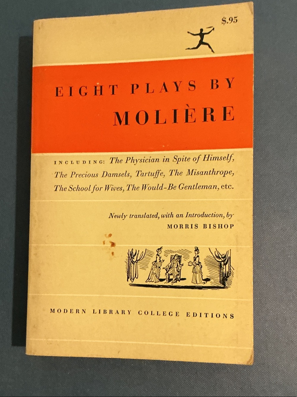 Vintage, Eight Plays by Moliere 1957 Paperback